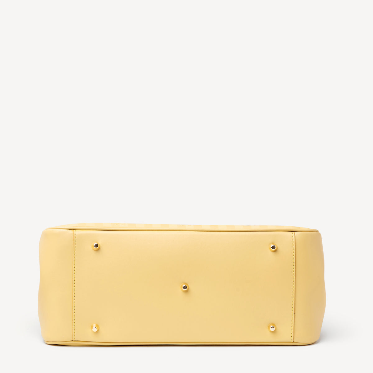DONAT | Handtasche ginger gelb/gold - von unten