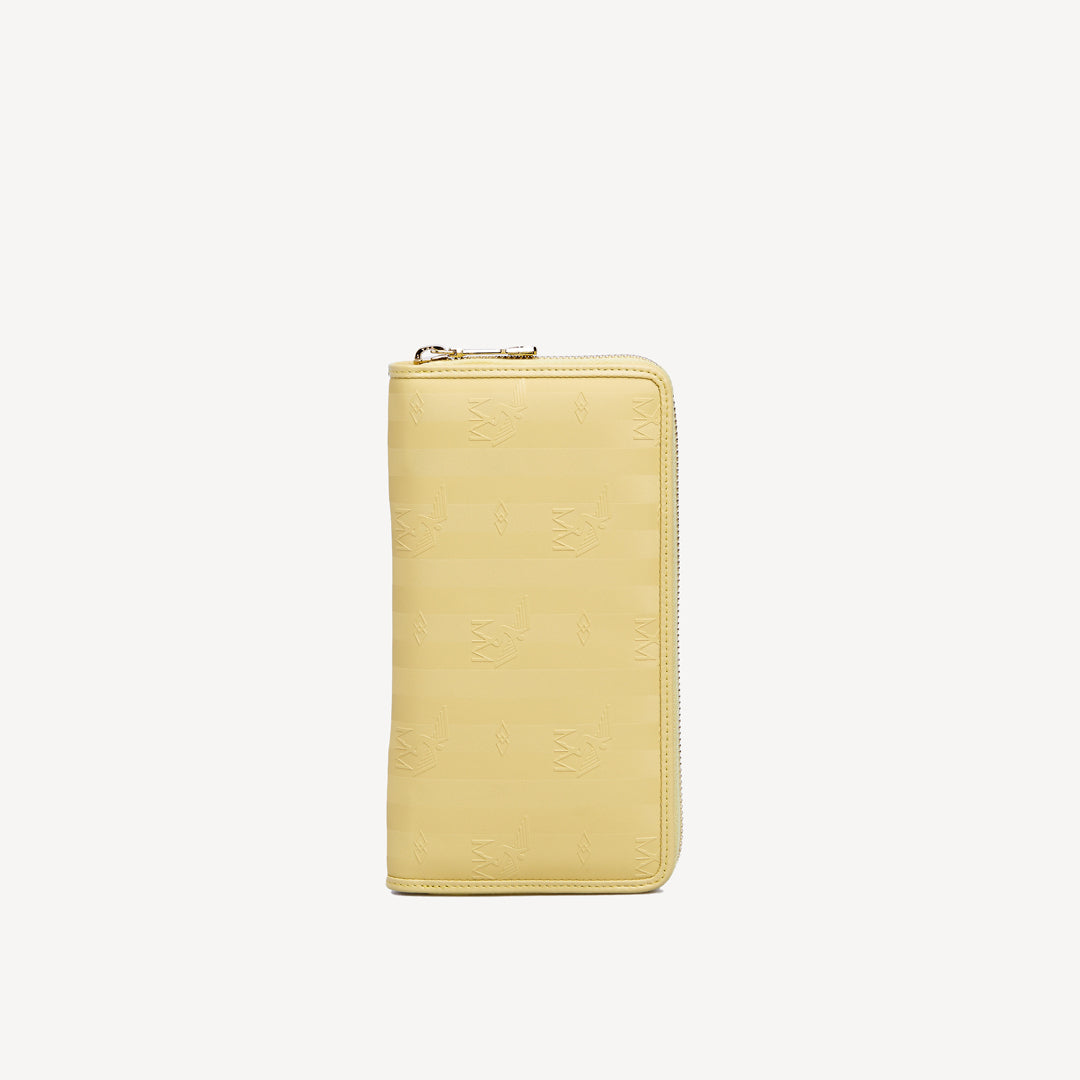 CLARIDEN | Portemonnaie ginger gelb/gold - frontal