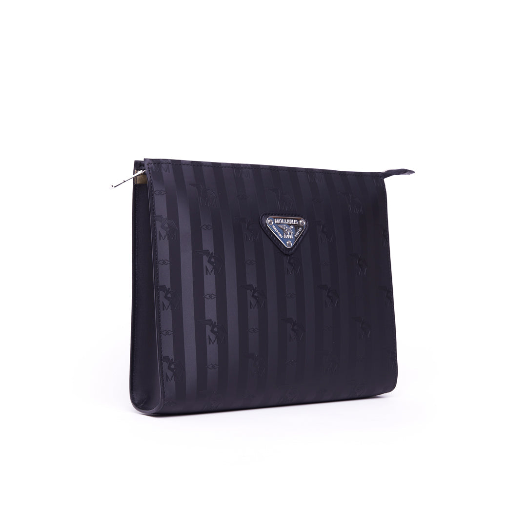 REUTE | Necessaire schwarz/silber - frontal