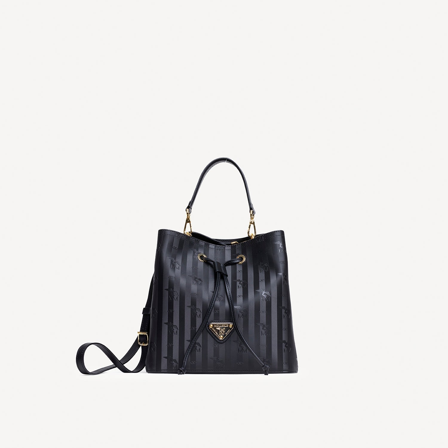 GRABS | pouch bag black/gold