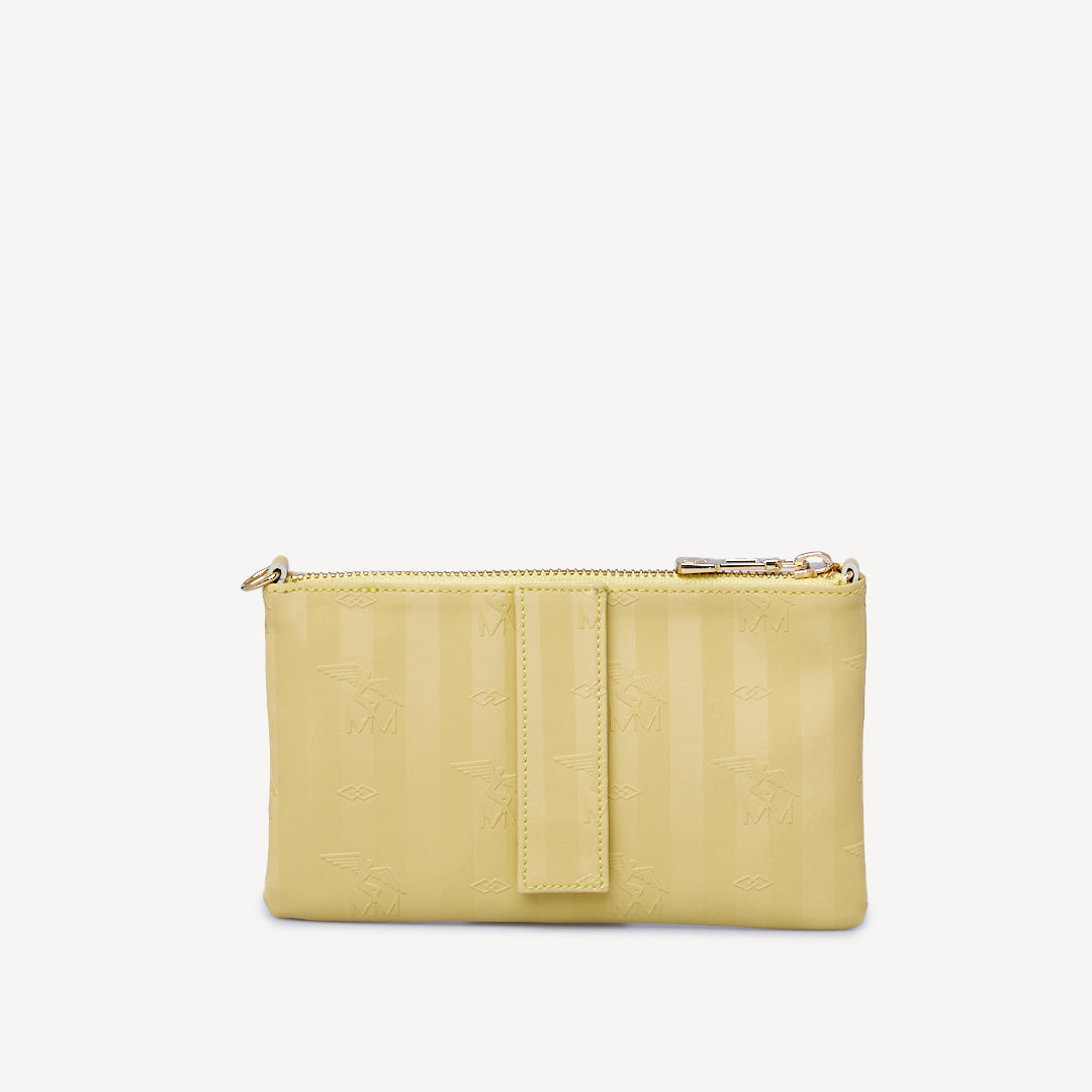 ARVIGO | Kettentasche ginger gelb/gold - rückseite