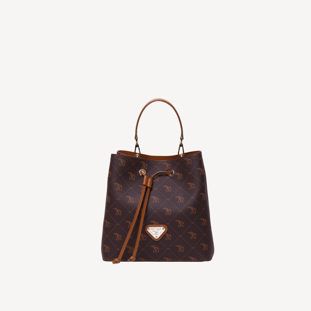 GRABS | Pouch bag Pecarus soft brown/gold
