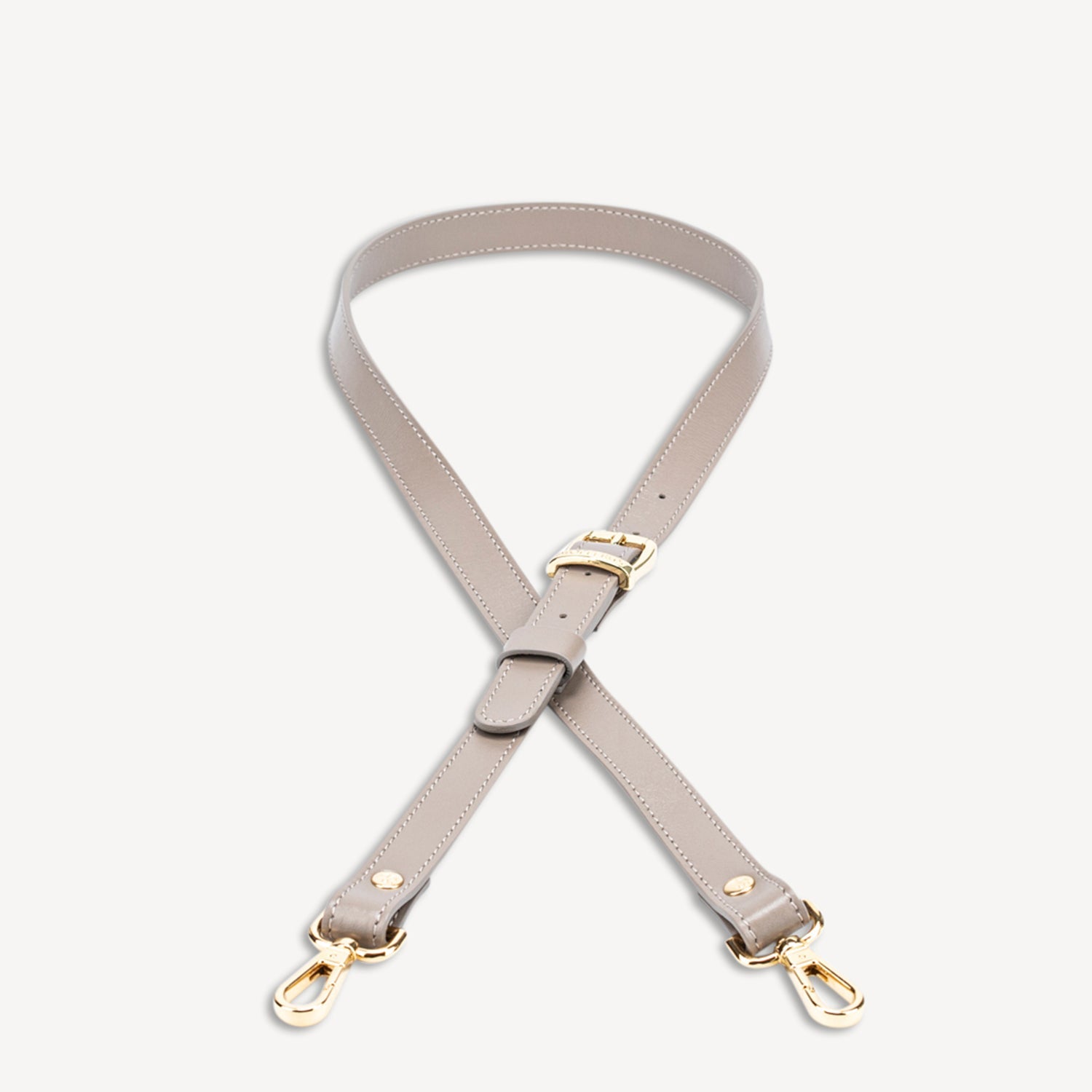 MAX | Shoulder strap taupe/gold
